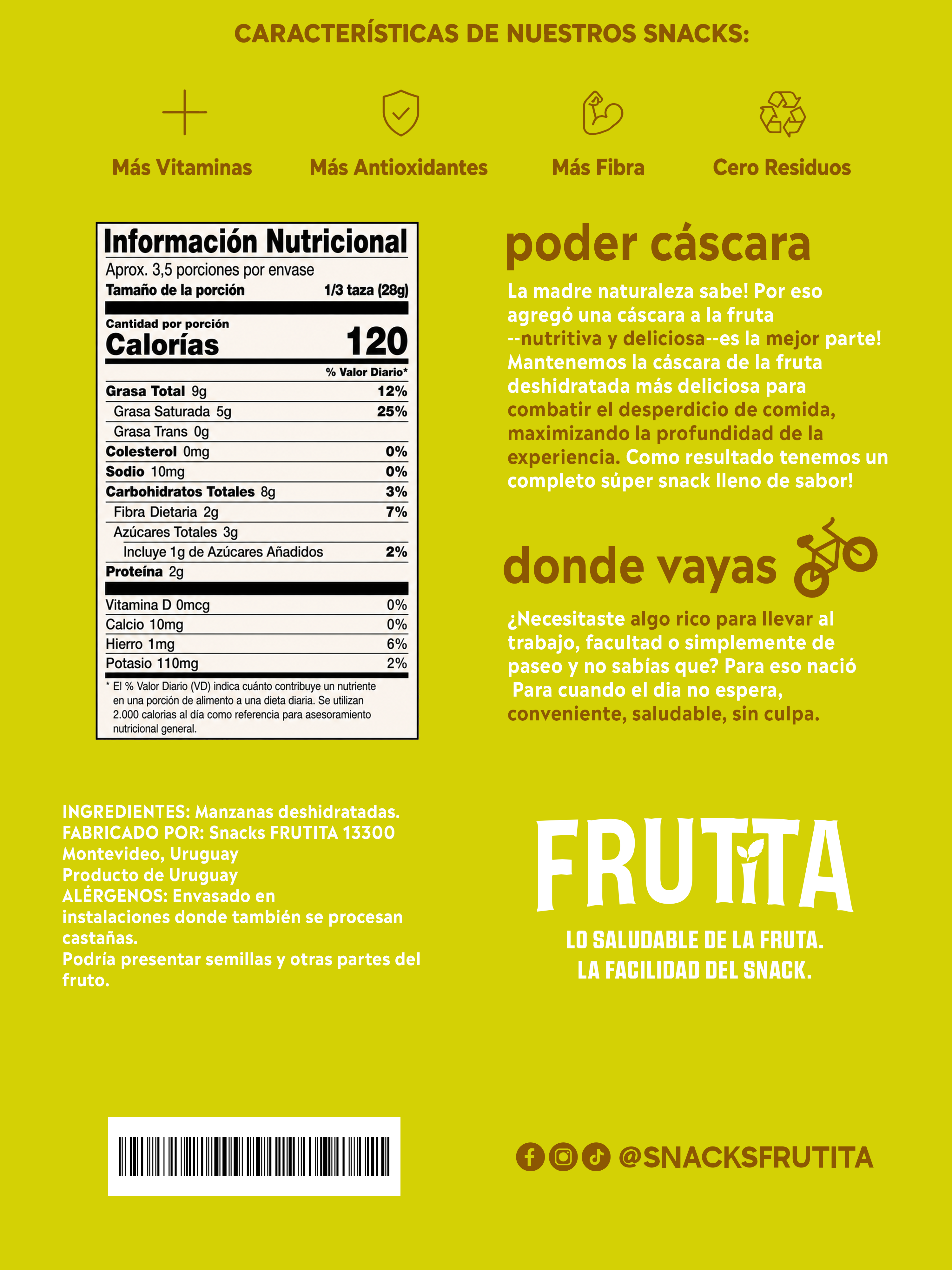Frutita Remix! Mango Banana Castañas