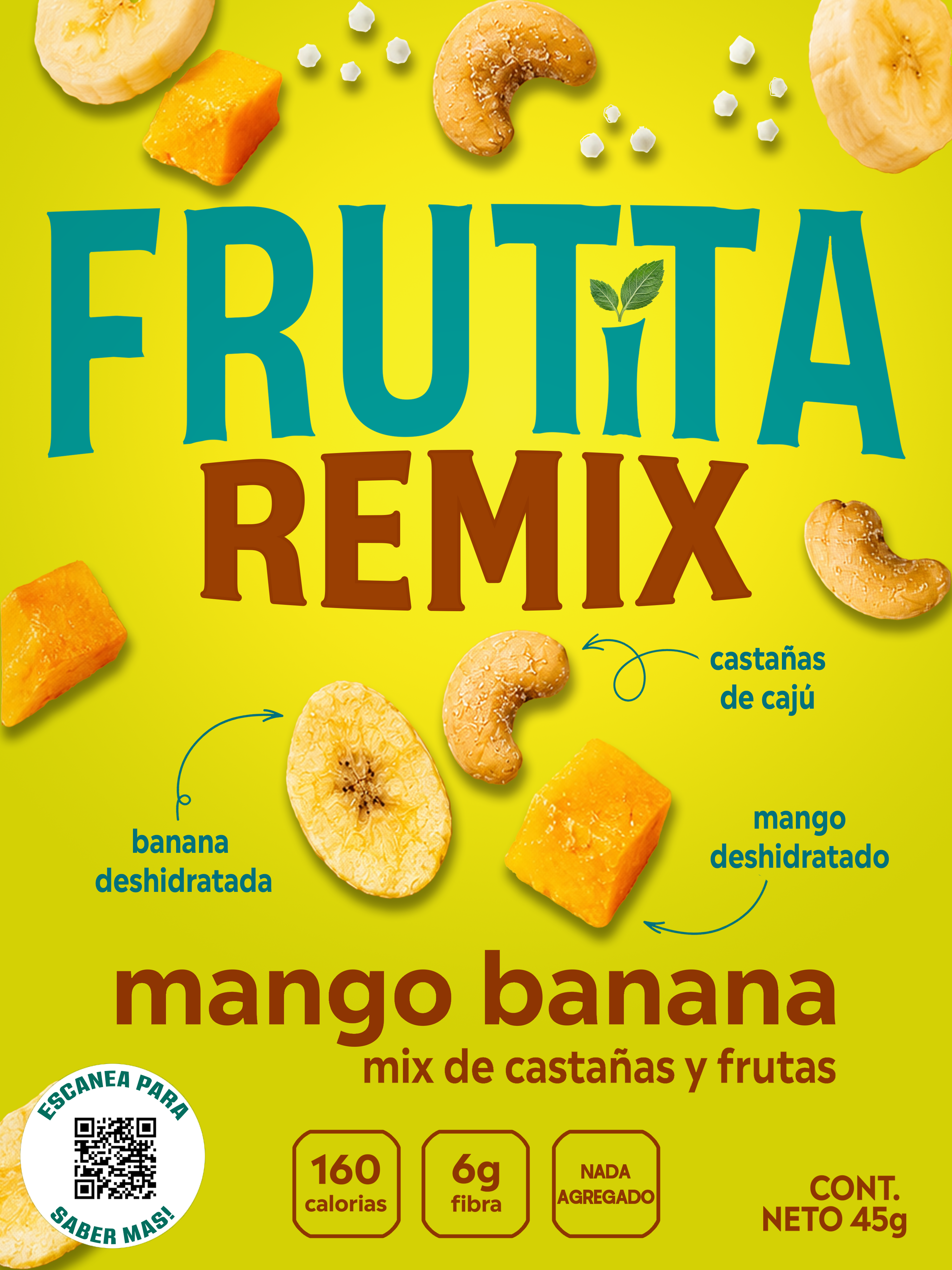 Pack Degustación 🥜🍑🍎🍊🍌🍓
